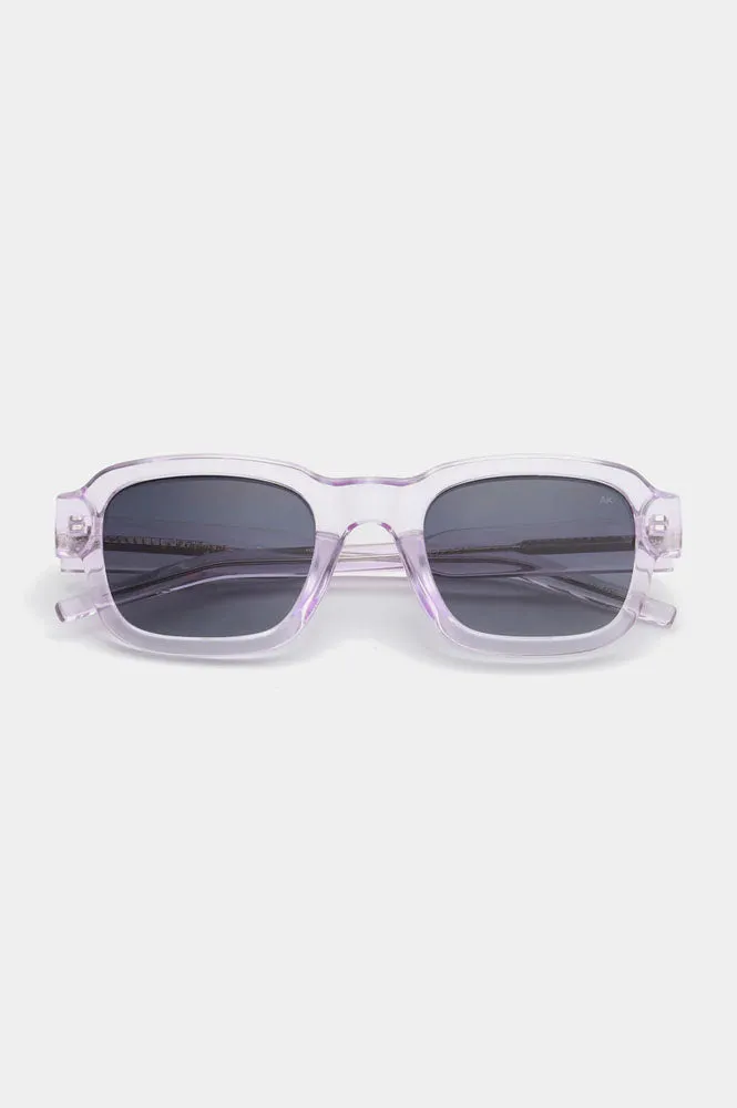 A Kjaerbede Halo Lavender Transparent Sunglasses