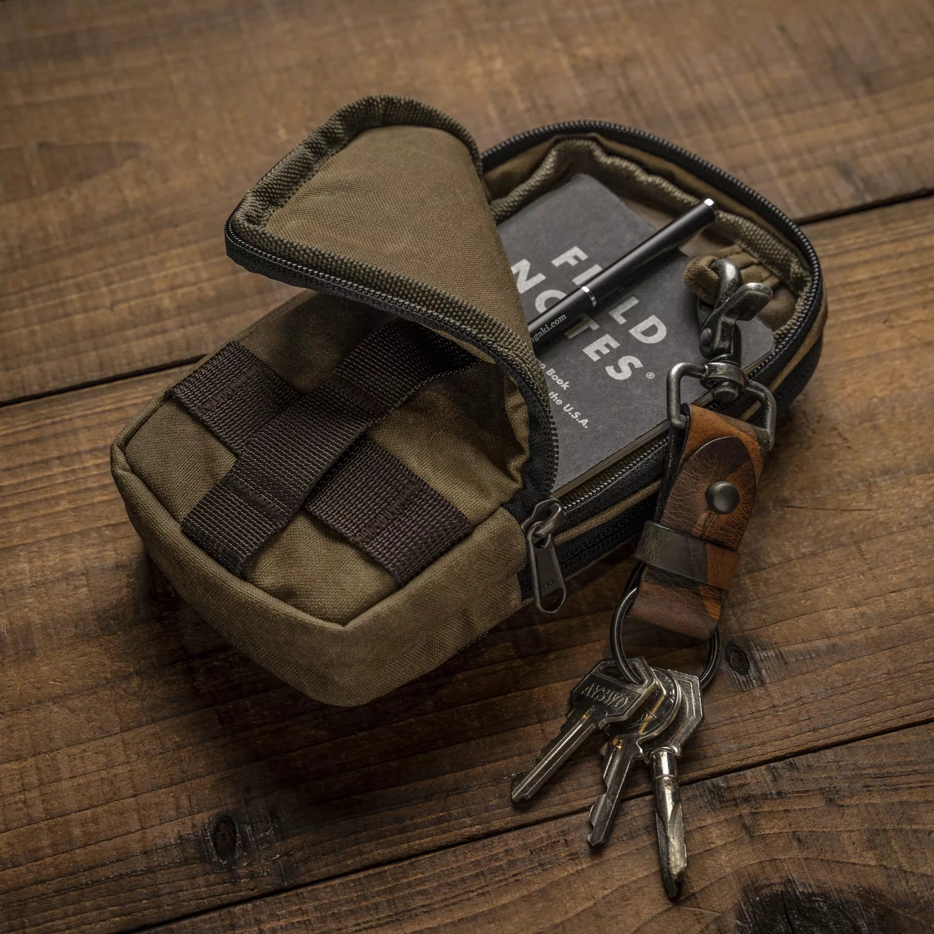 Add-on Module 01 | Double Zipper Accessory Pouch (Armor 12)