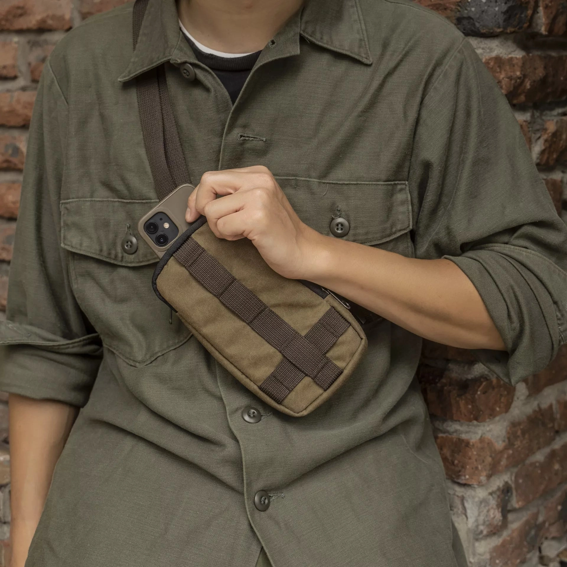 Add-on Module 01 | Double Zipper Accessory Pouch (Armor 12)