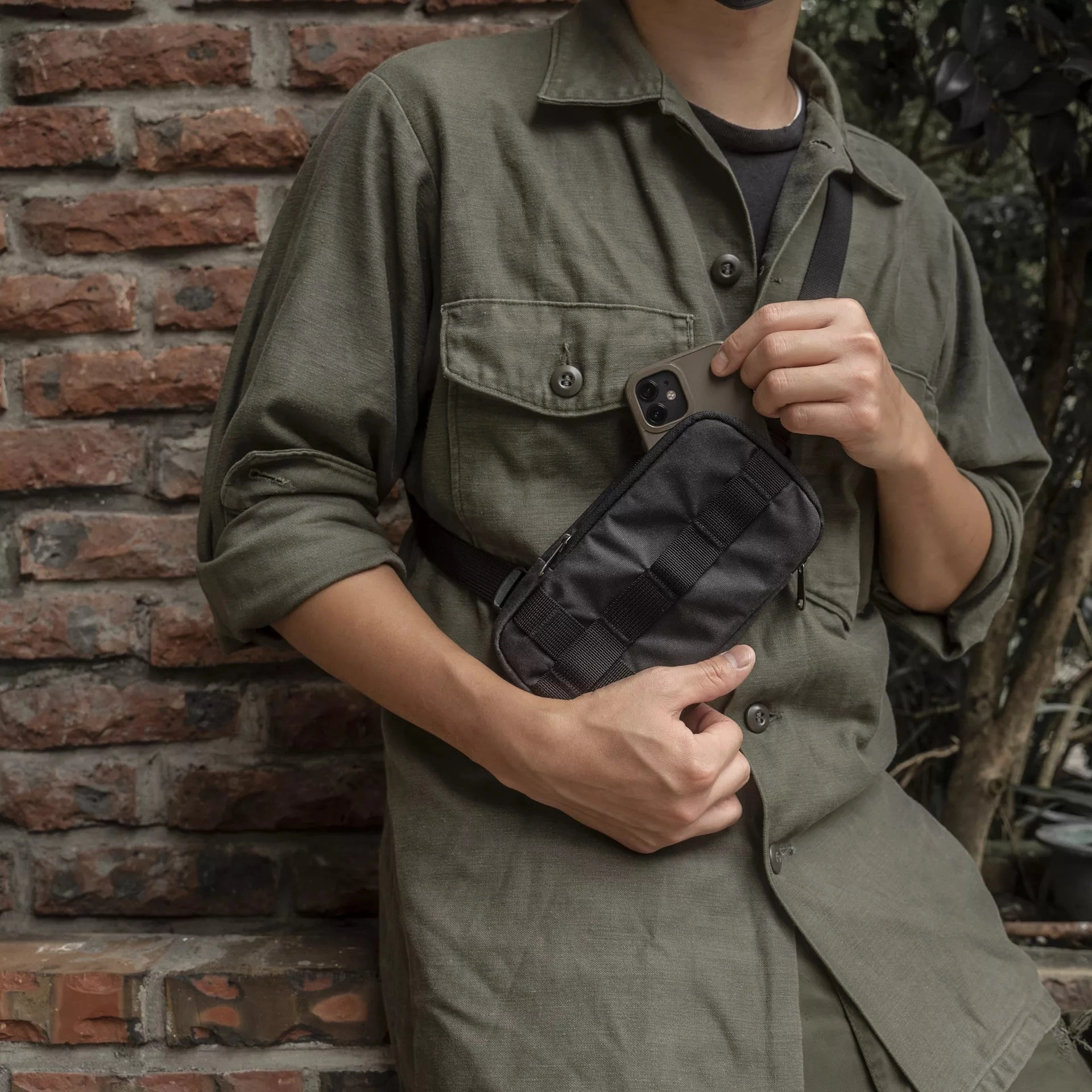 Add-on Module 01 | Double Zipper Accessory Pouch (Armor 12)