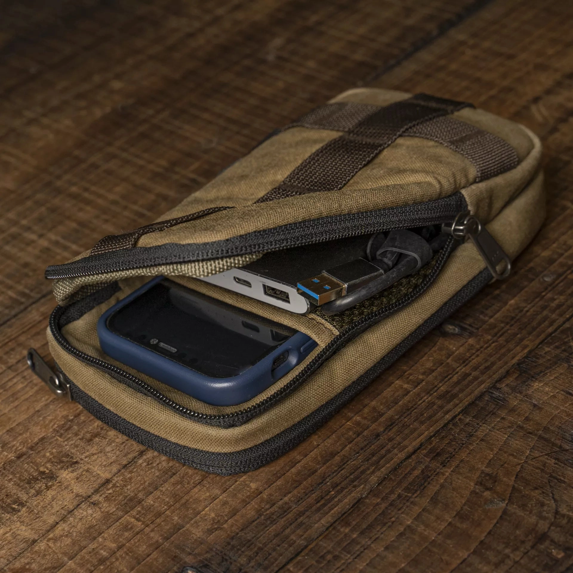 Add-on Module 01 | Double Zipper Accessory Pouch (Armor 12)