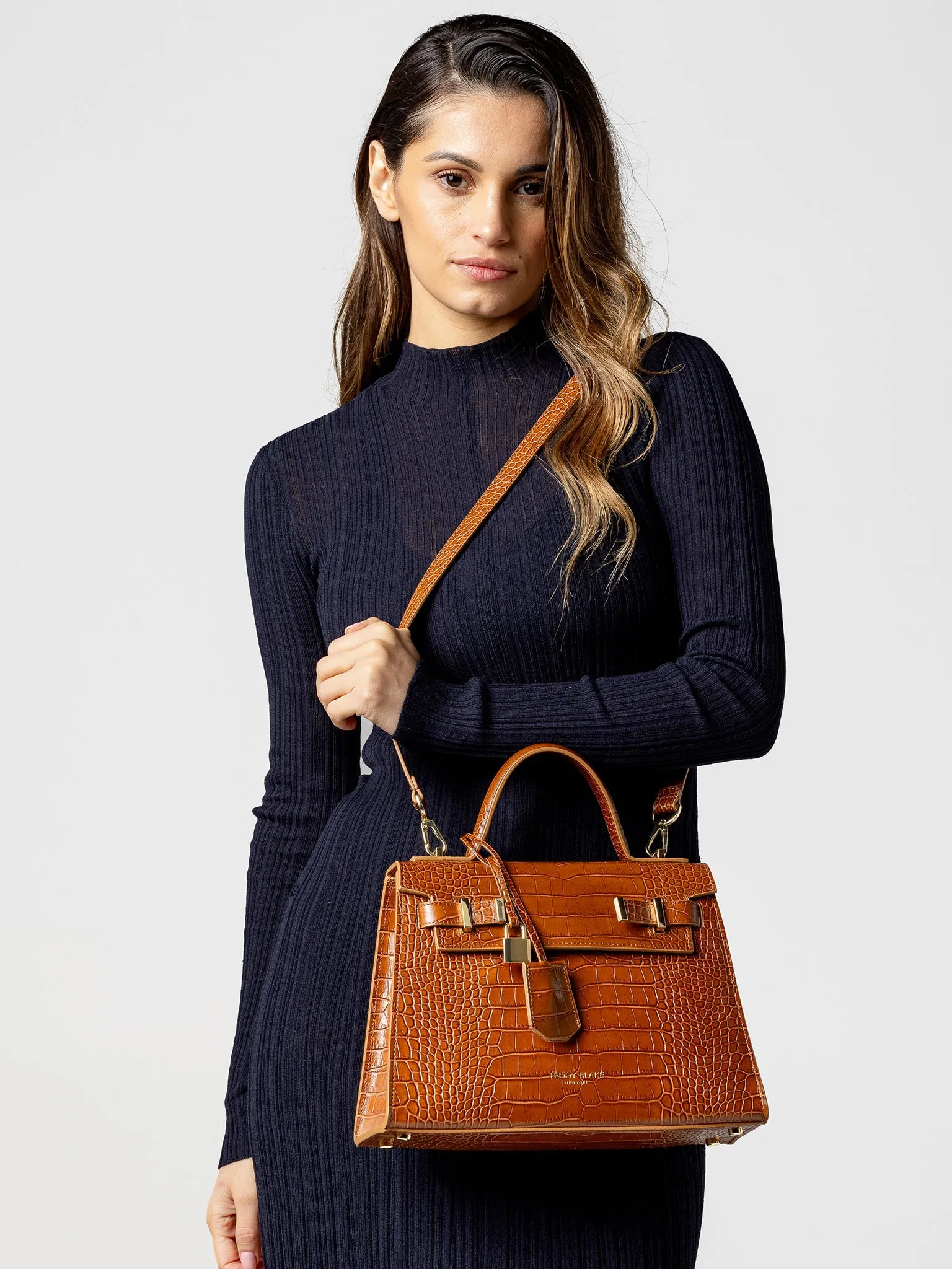 Ava Croco  11" - Camel Brown