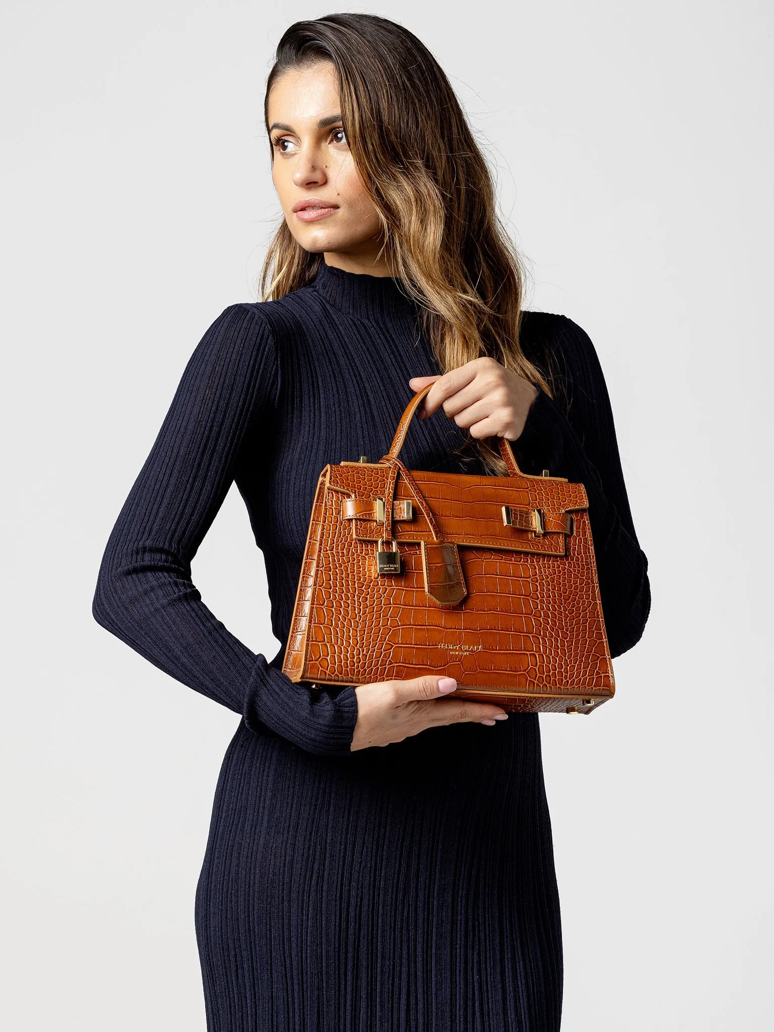Ava Croco  11" - Camel Brown