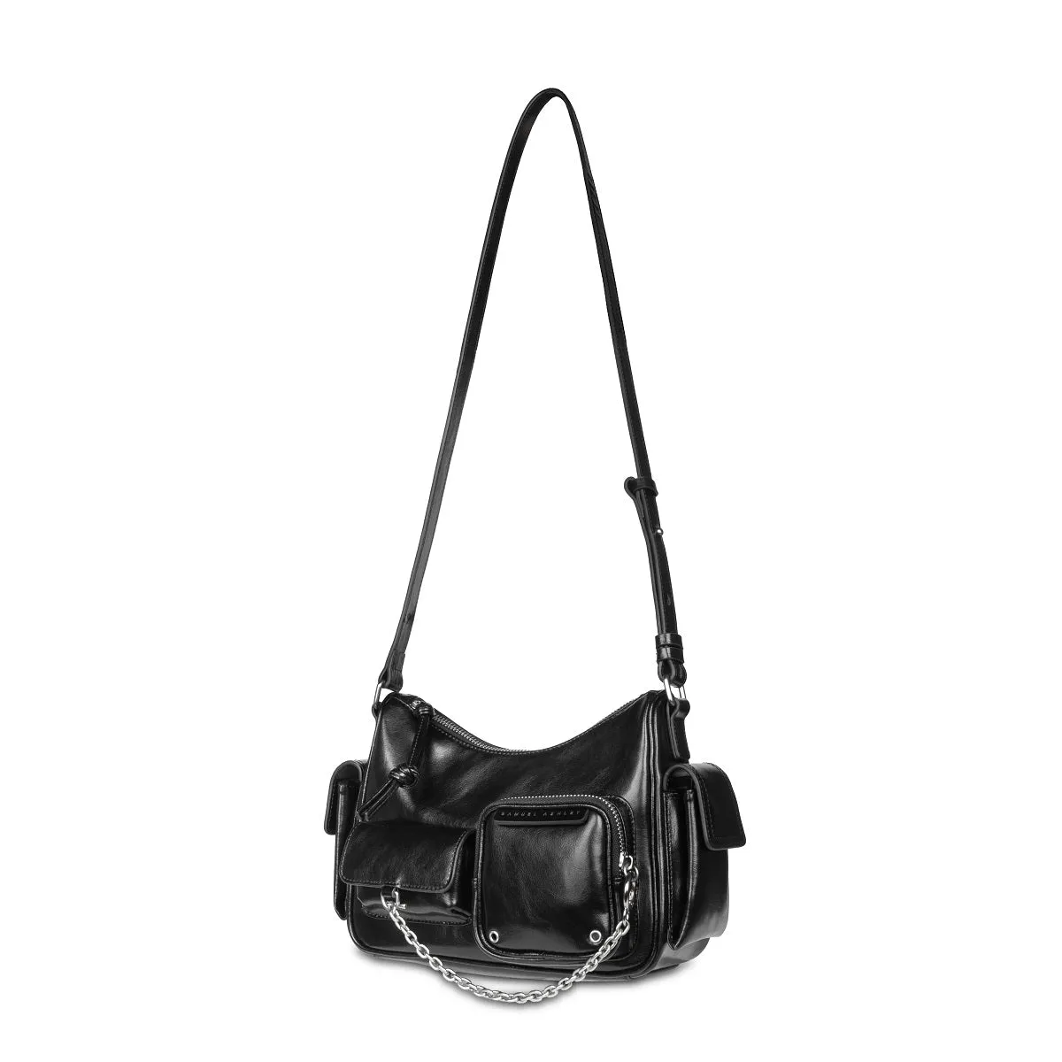 Avril Leather Crossbody Bag