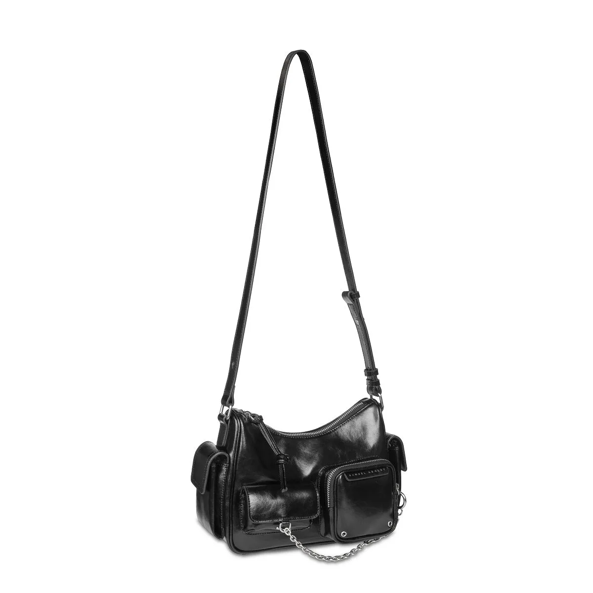 Avril Leather Crossbody Bag