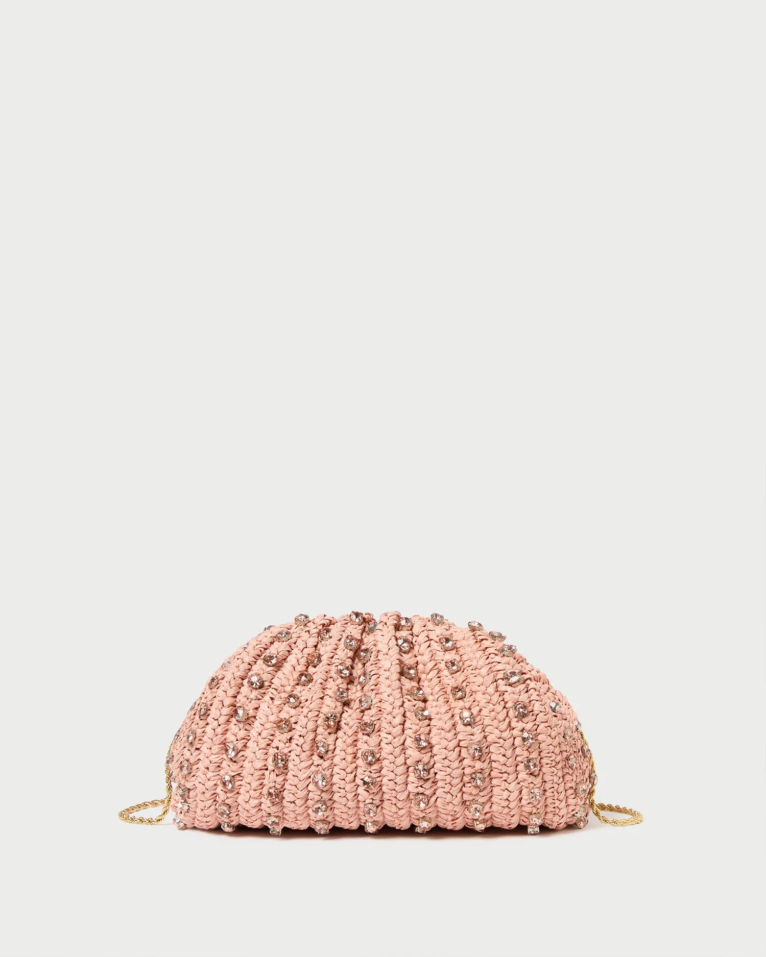 Bailey Blush/Crystal Dome Clutch