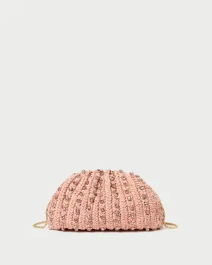 Bailey Blush/Crystal Dome Clutch