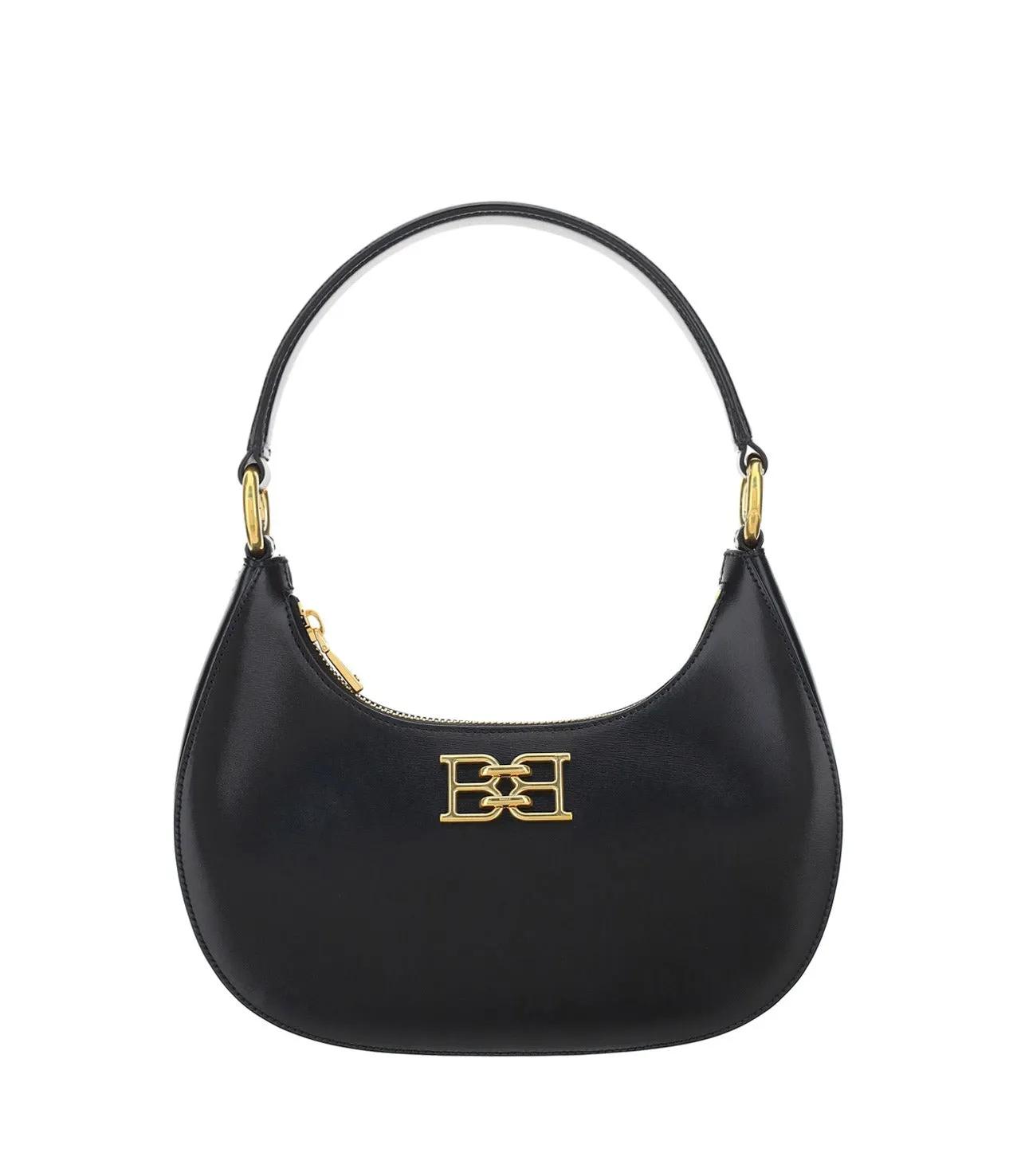 Bally Bleyr Prince Logo Plaque Hobo Bag