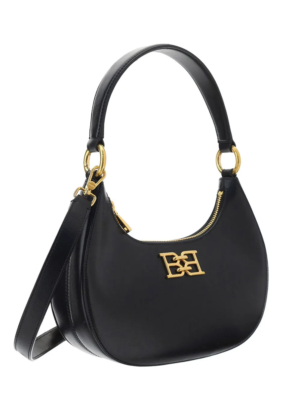 Bally Bleyr Prince Logo Plaque Hobo Bag