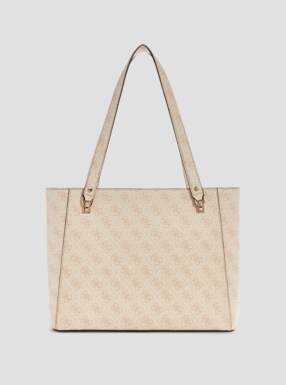 Beige Logo Orlina Noel Tote Bag