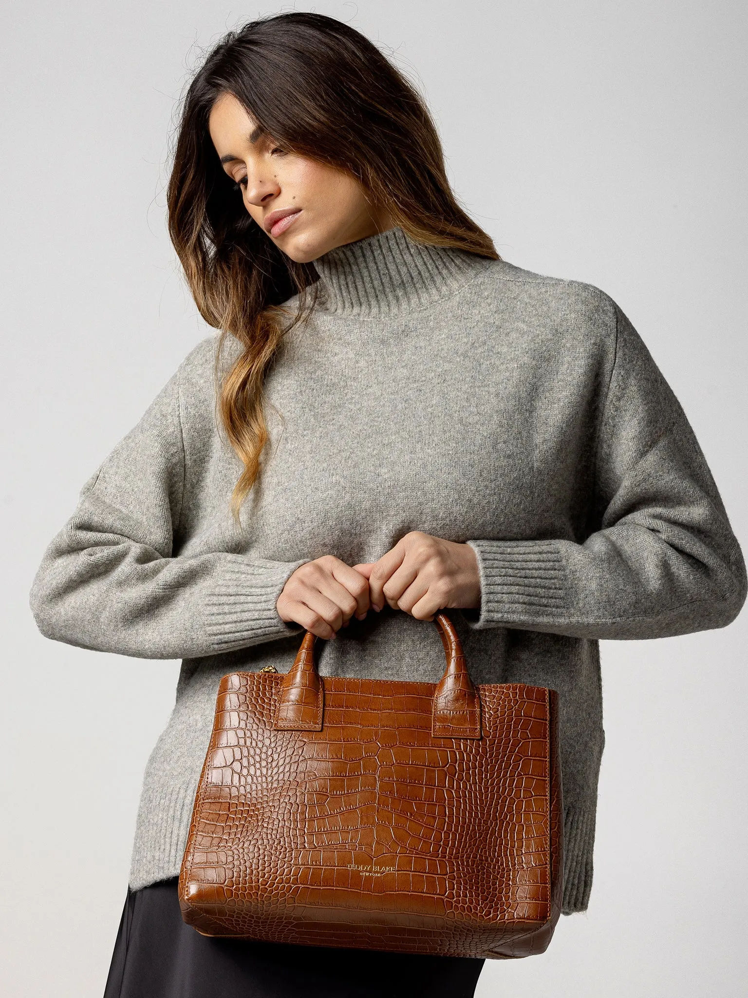 Bella Croco 12" - Camel Brown