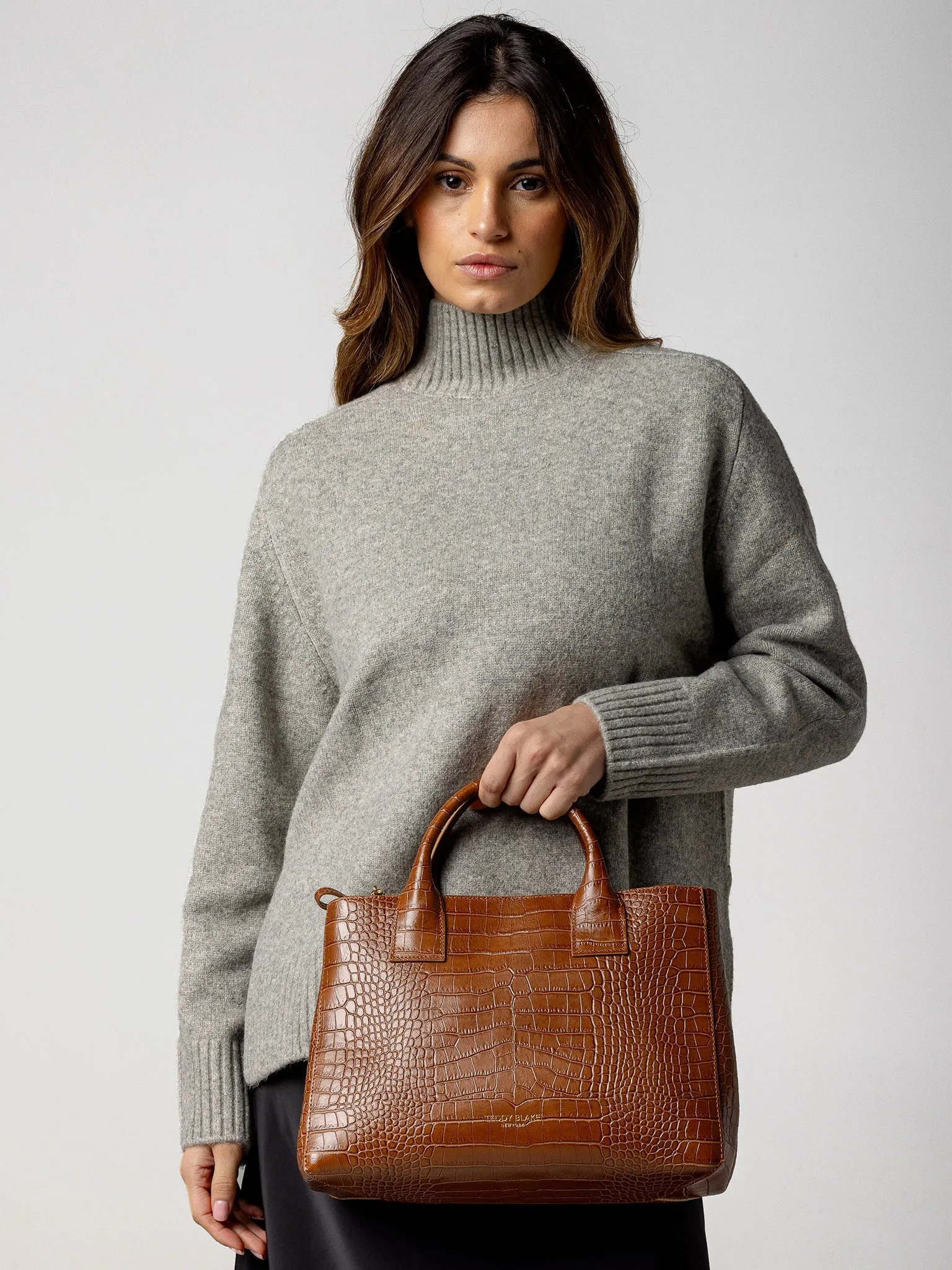 Bella Croco 12" - Camel Brown