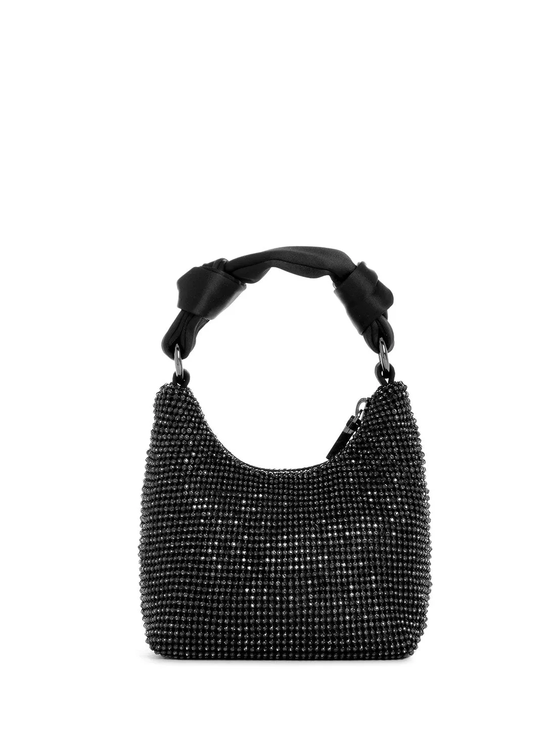 Black Lua Mini Hobo Bag