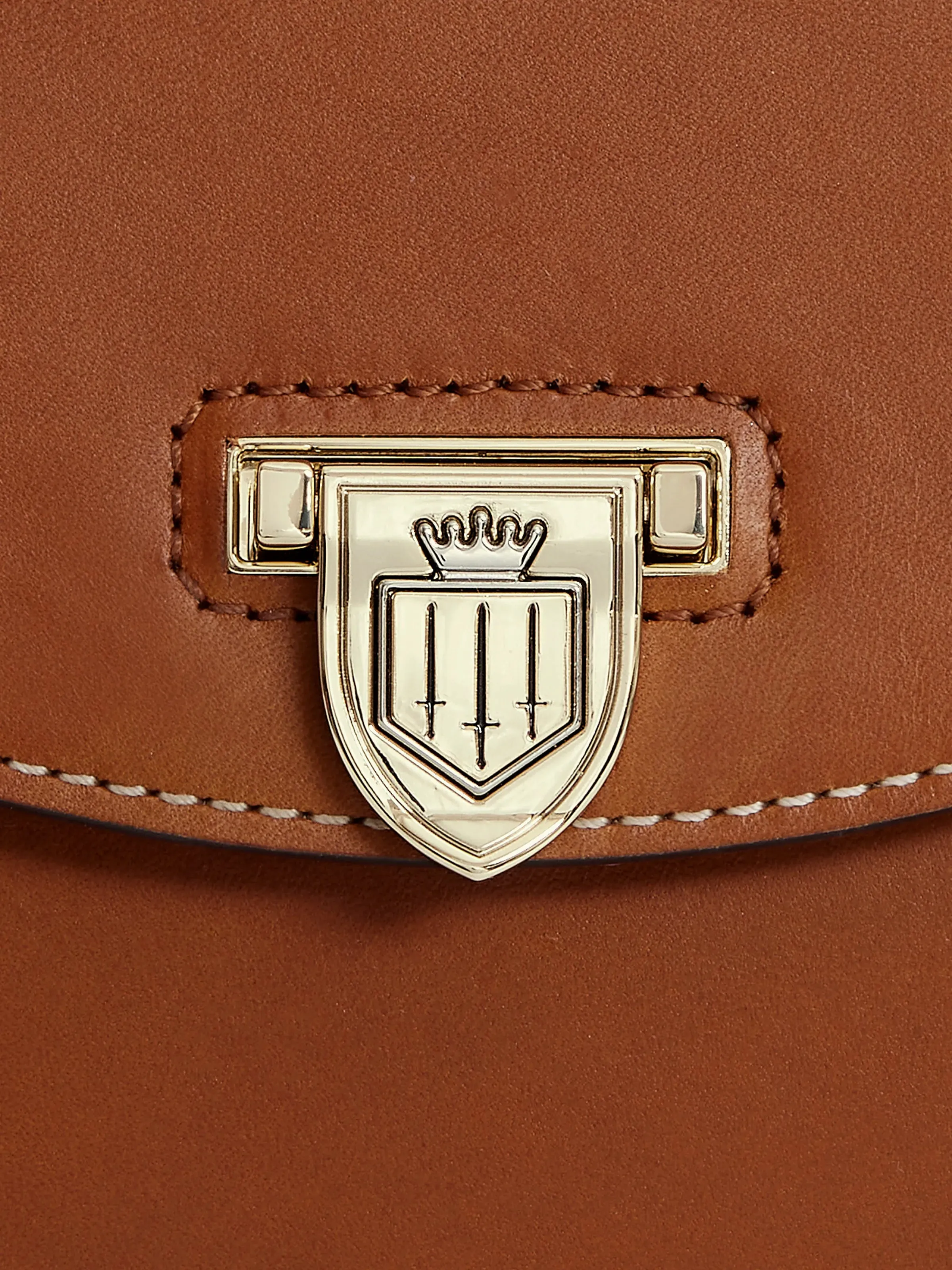 Blenheim Saddle Bag - Tan Leather