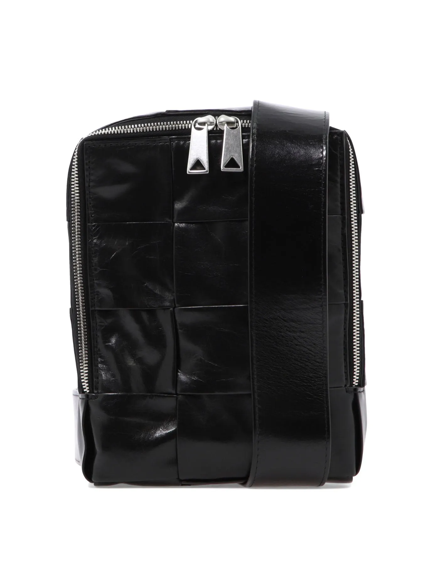 Bottega Veneta Cassette Zipped Messenger Bag