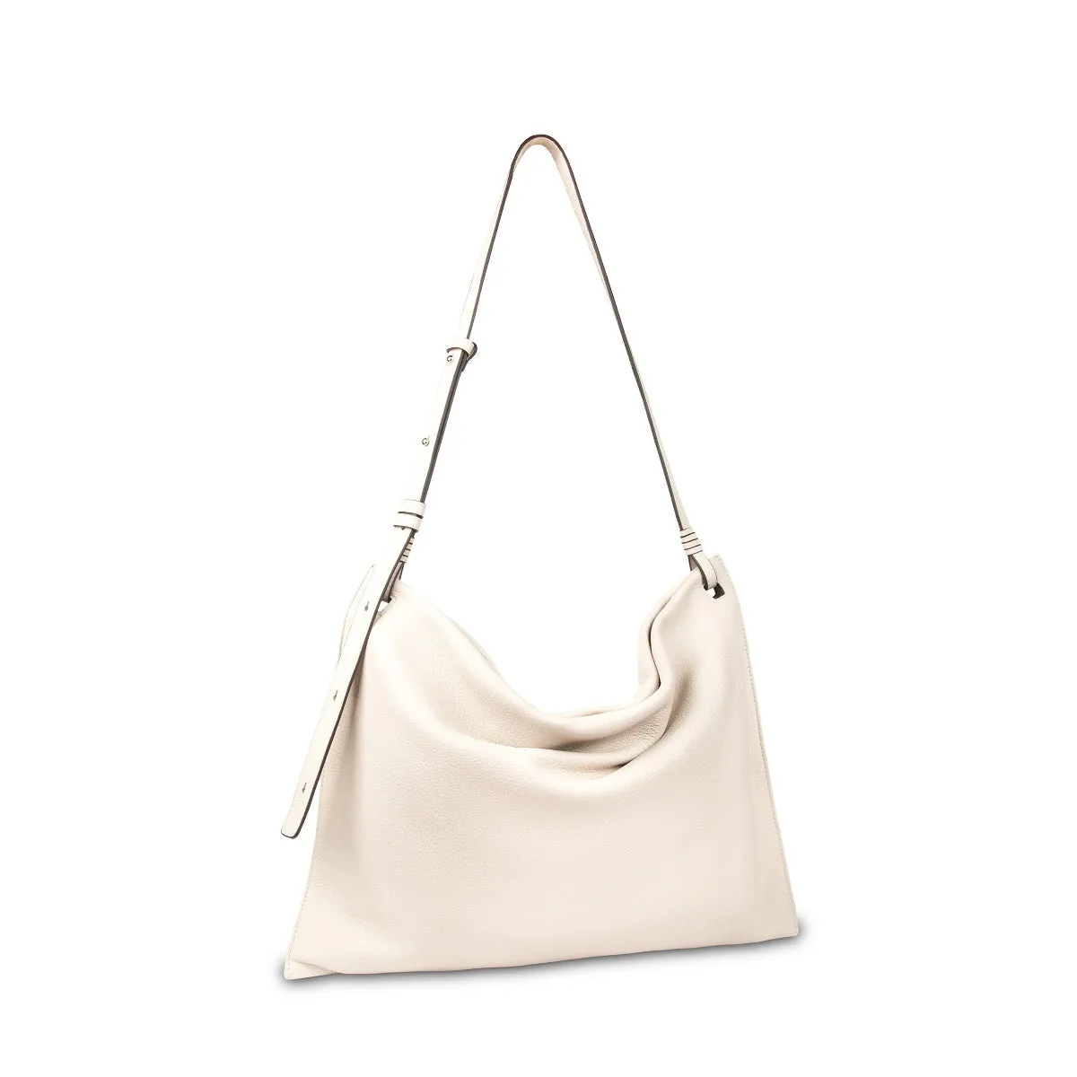 Breezy East-West Leather Tote