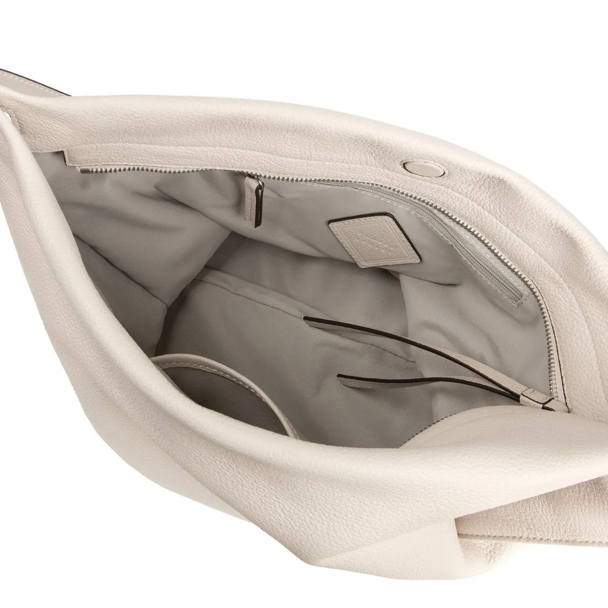 Breezy East-West Leather Tote