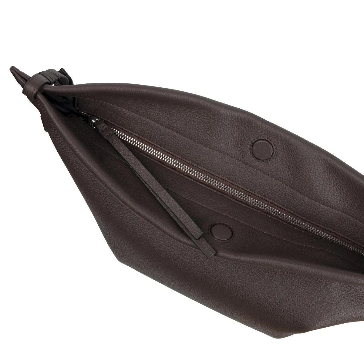 Breezy East-West Leather Tote