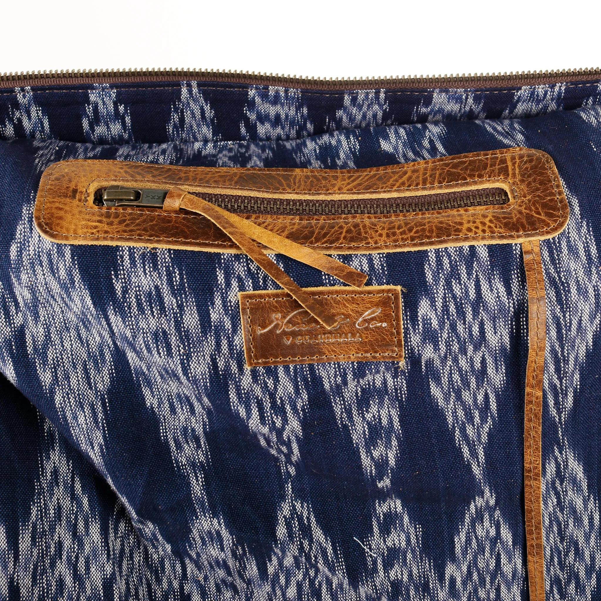 CADIZ TOTE - OOAK HUIPIL - WRANGLER - NO. 14541