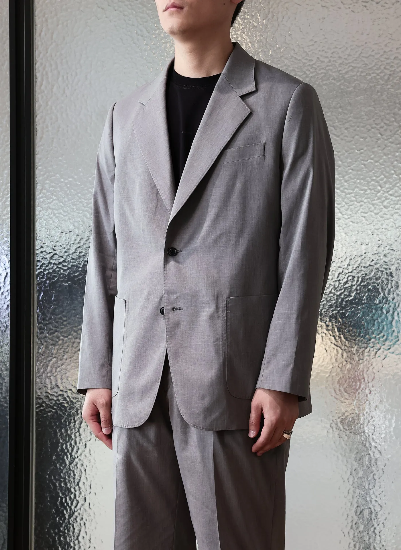 Coolmax Polyester Ramie Construction Suit Blazer