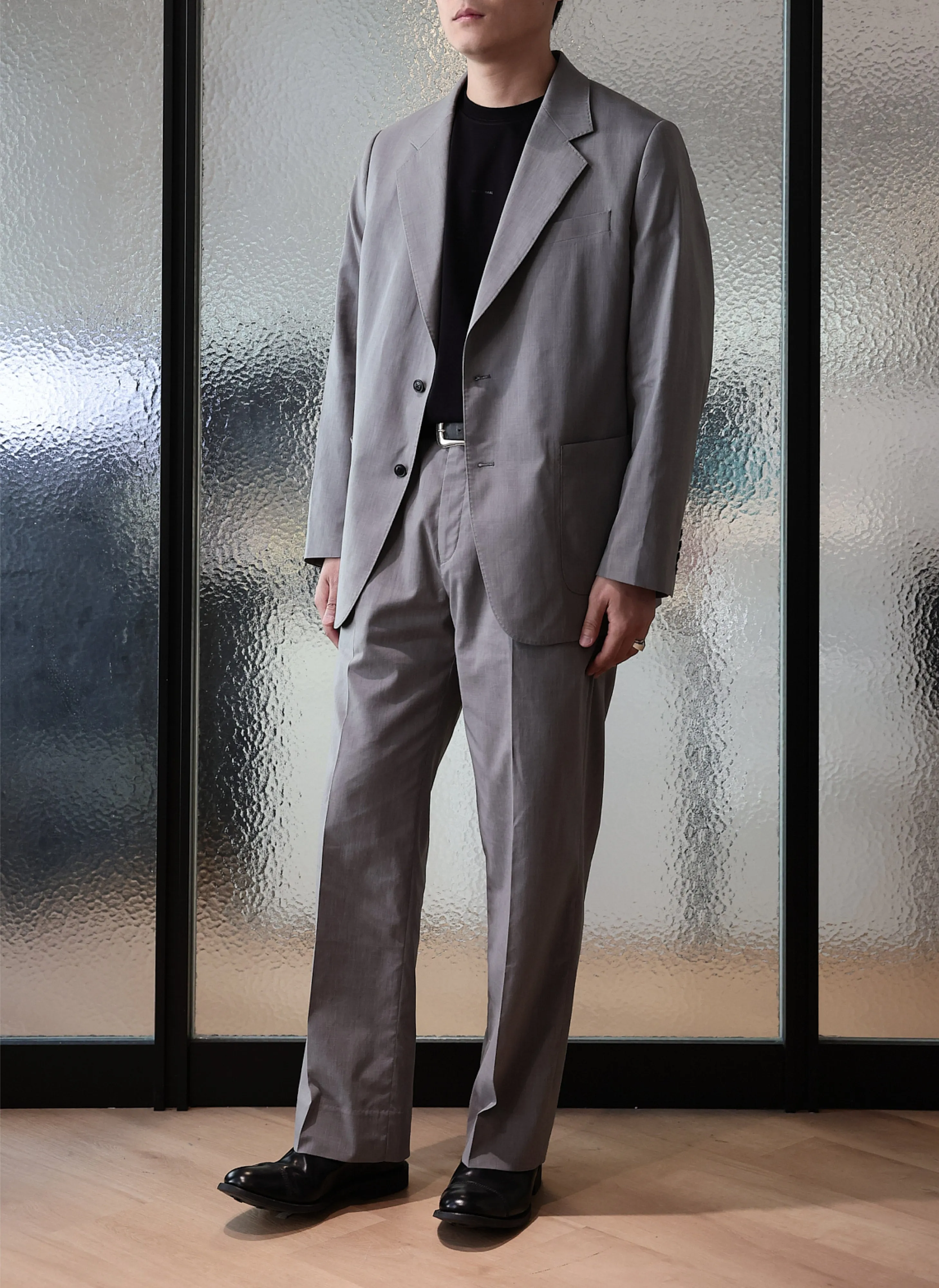 Coolmax Polyester Ramie Construction Suit Blazer