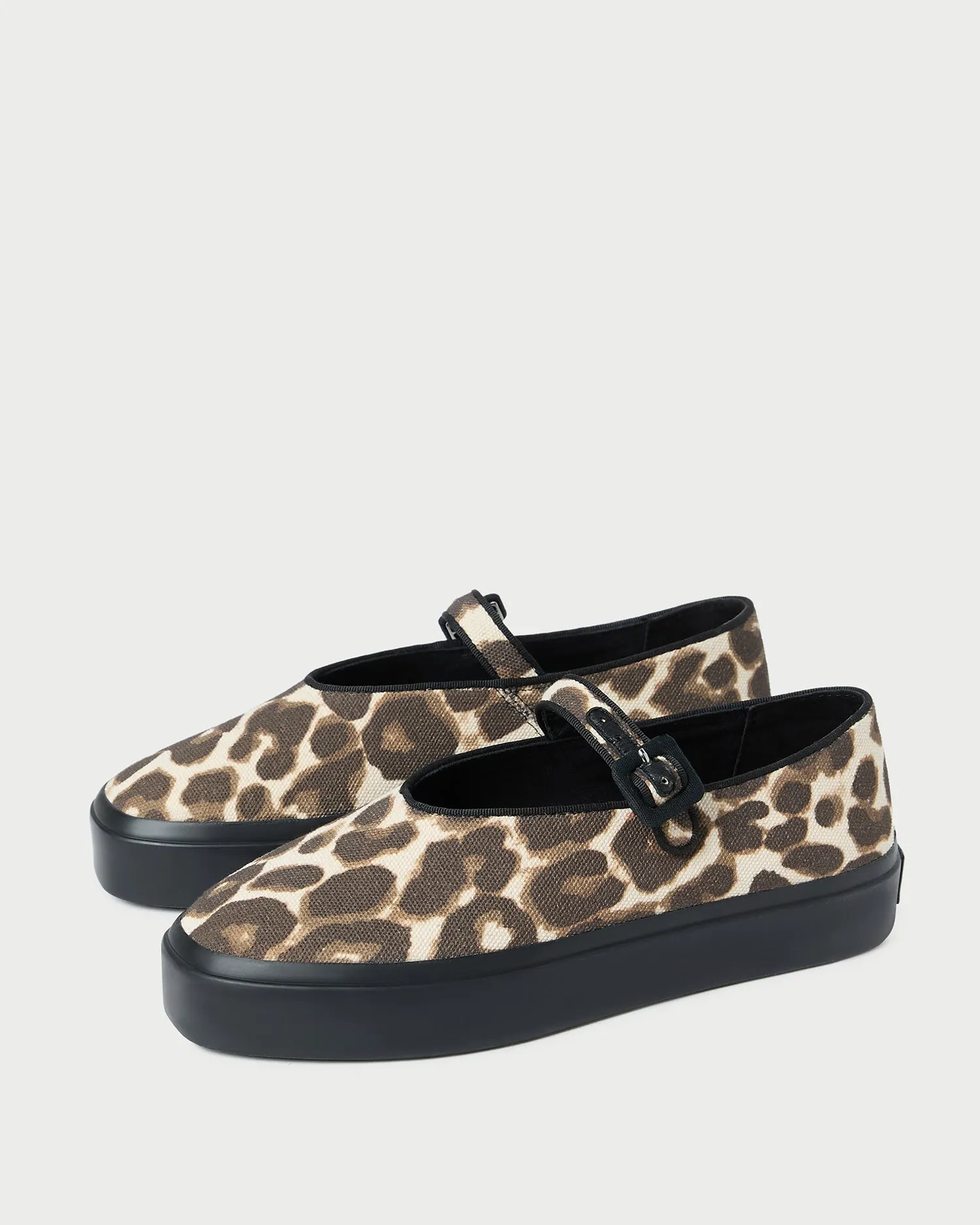 Cooper Leopard Mary Jane Sneaker
