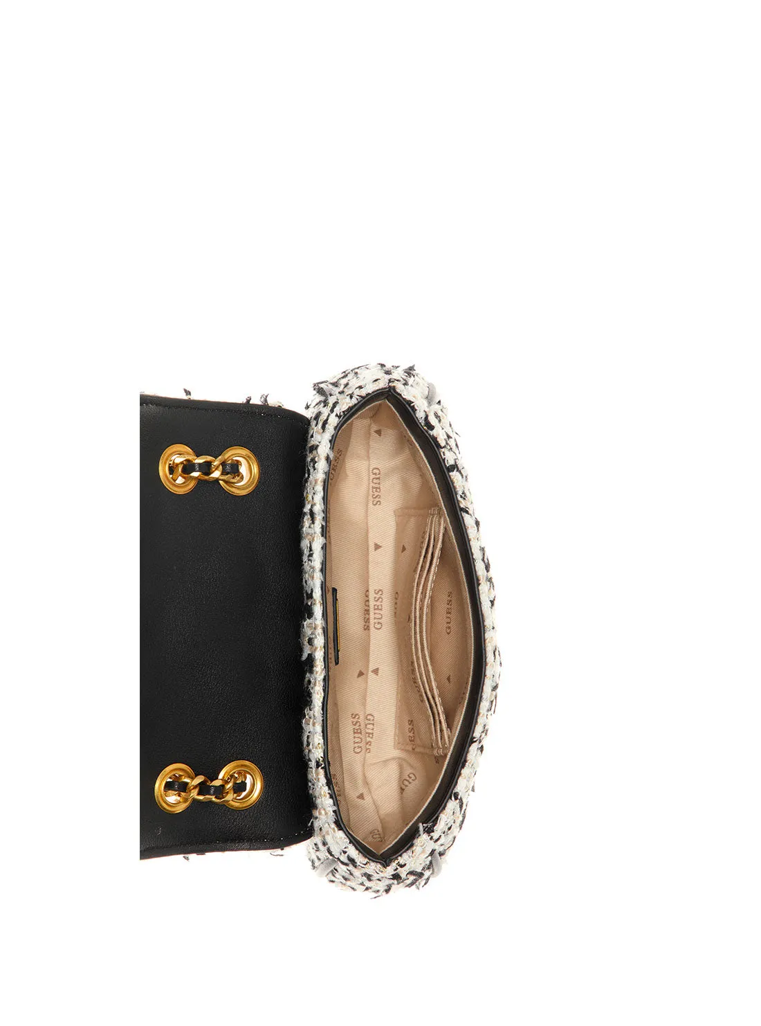 Cream Multi Giully Mini Crossbody Bag