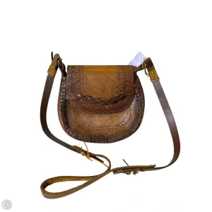 Crossbody Leather By Clothes Mentor, Size: Medium