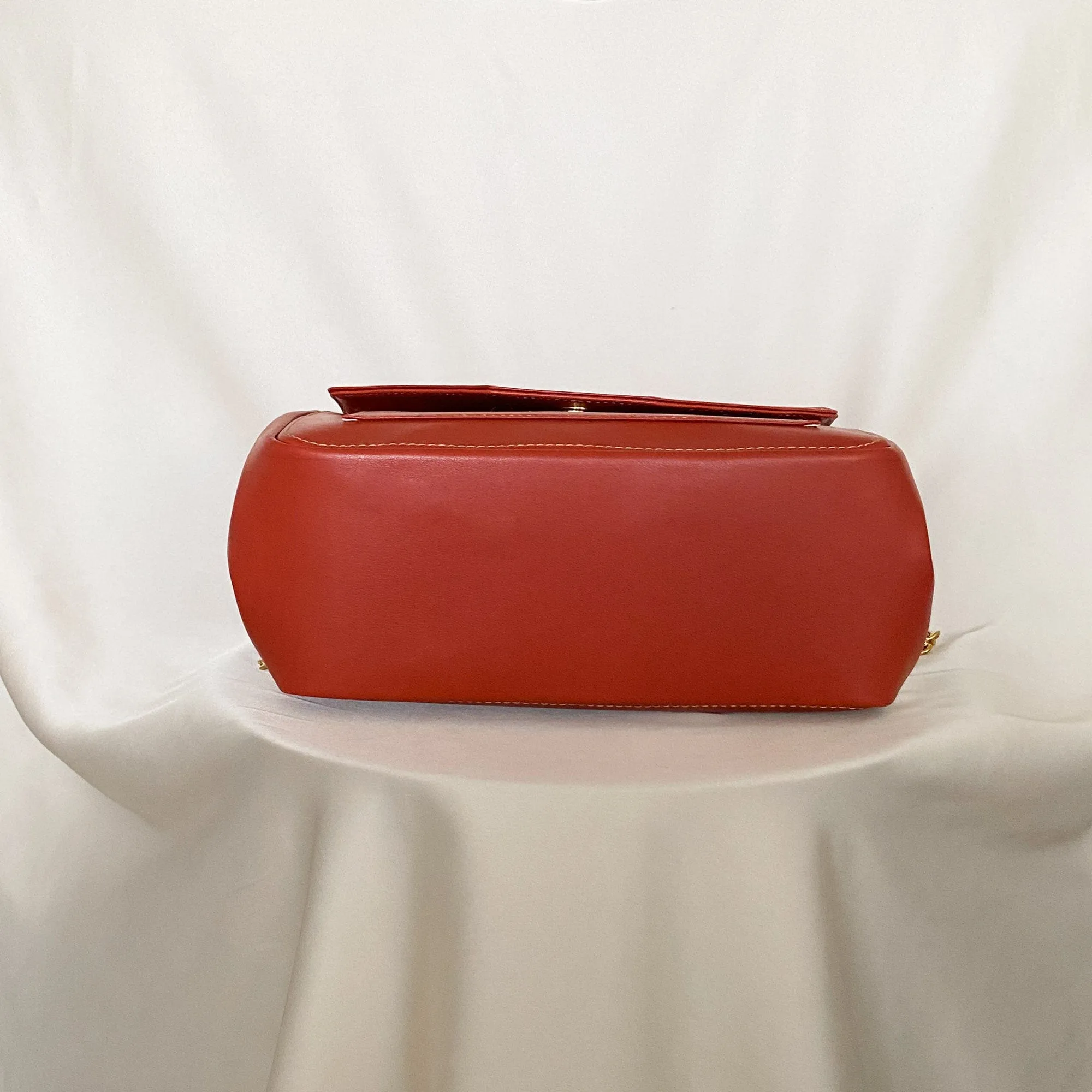 Daisy Maxi Vegan Apple Leather Crossbody | Terracotta