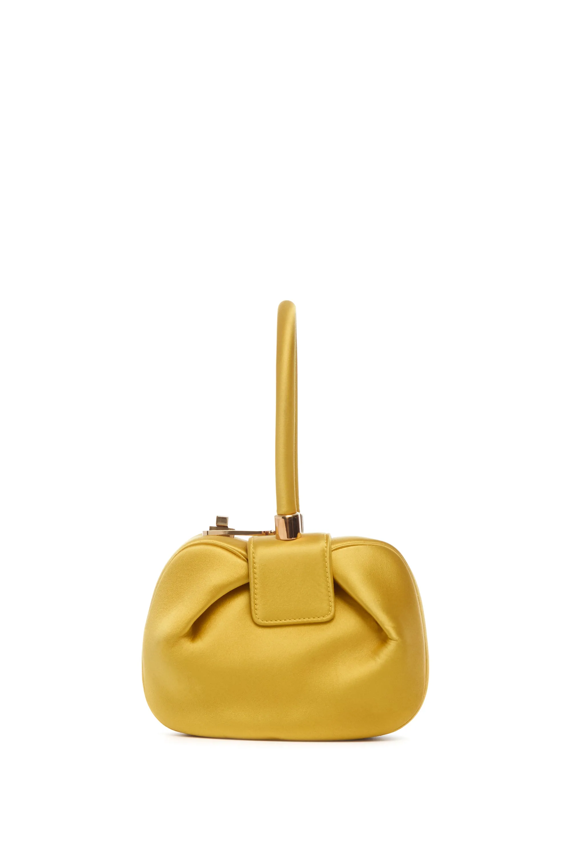 Demi Bag in Amber Satin