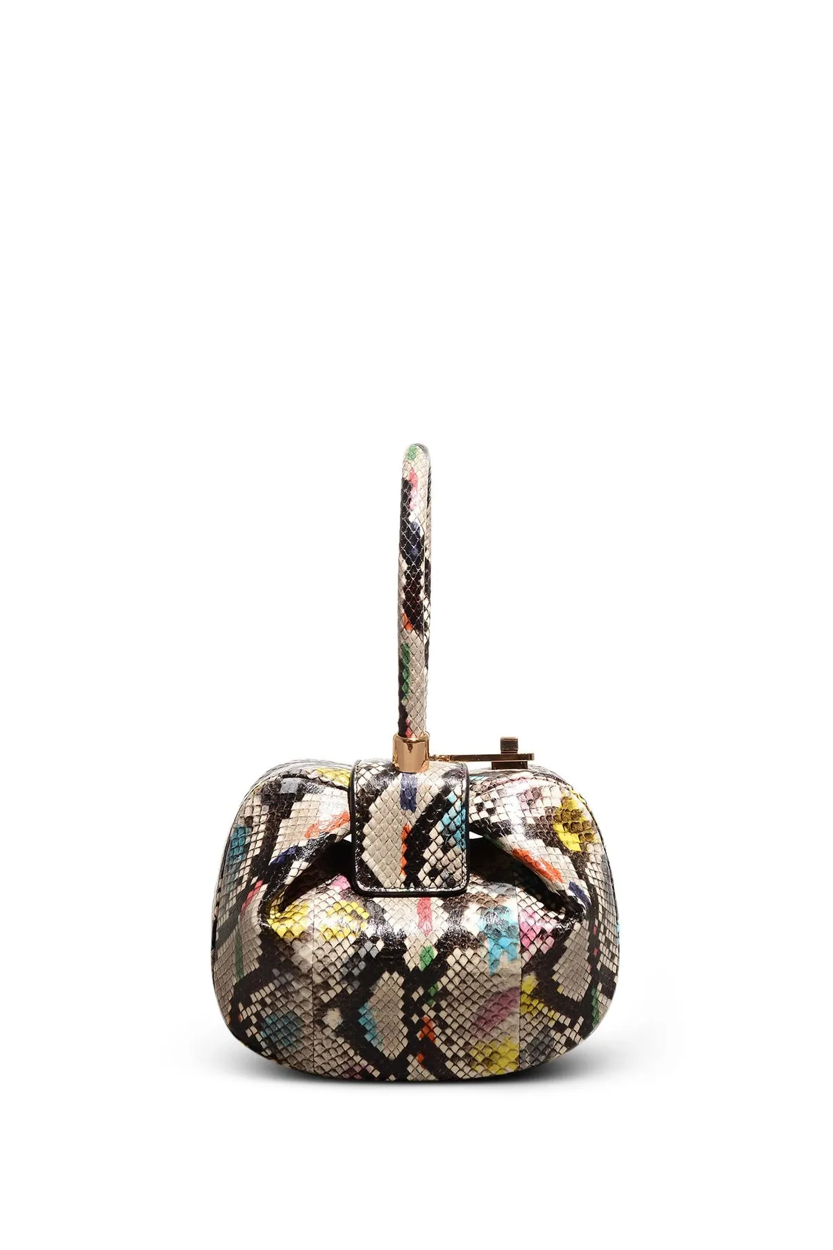 Demi Bag in Multi Snakeskin