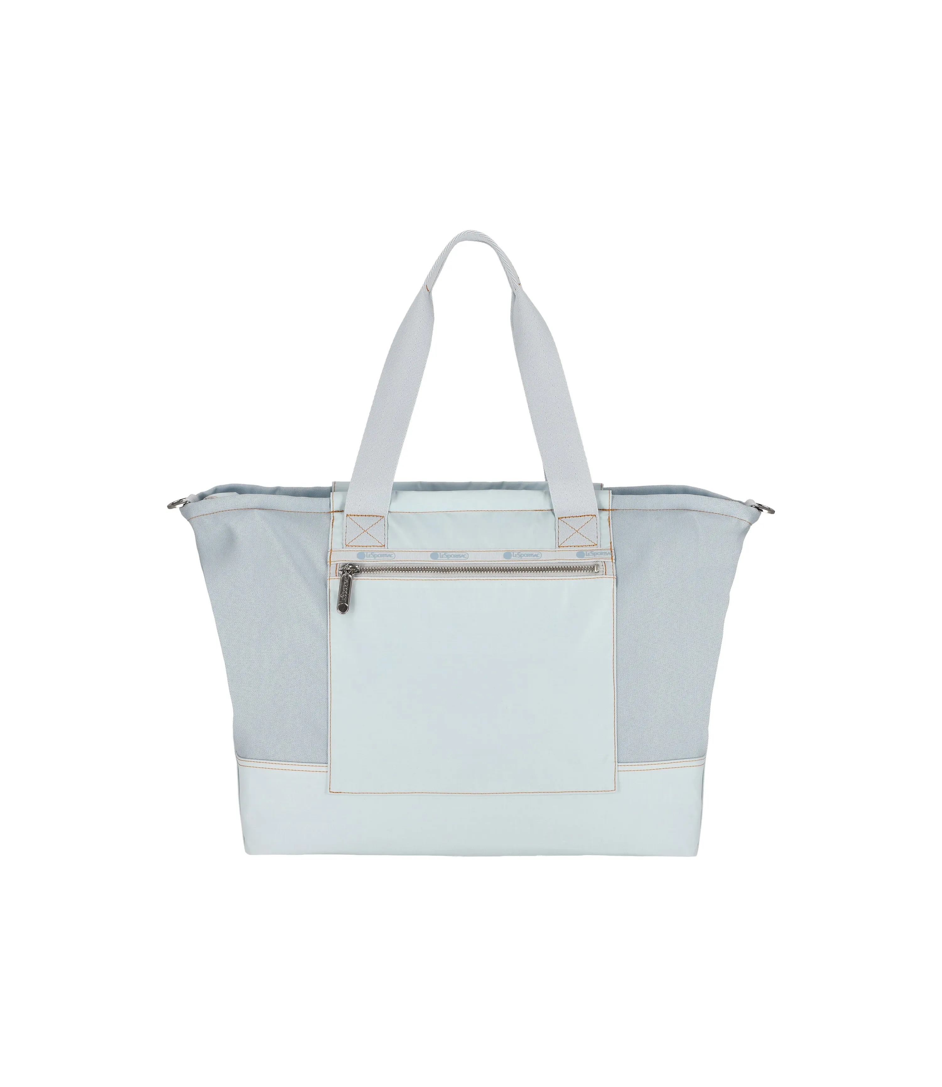 Denim East/West Tote