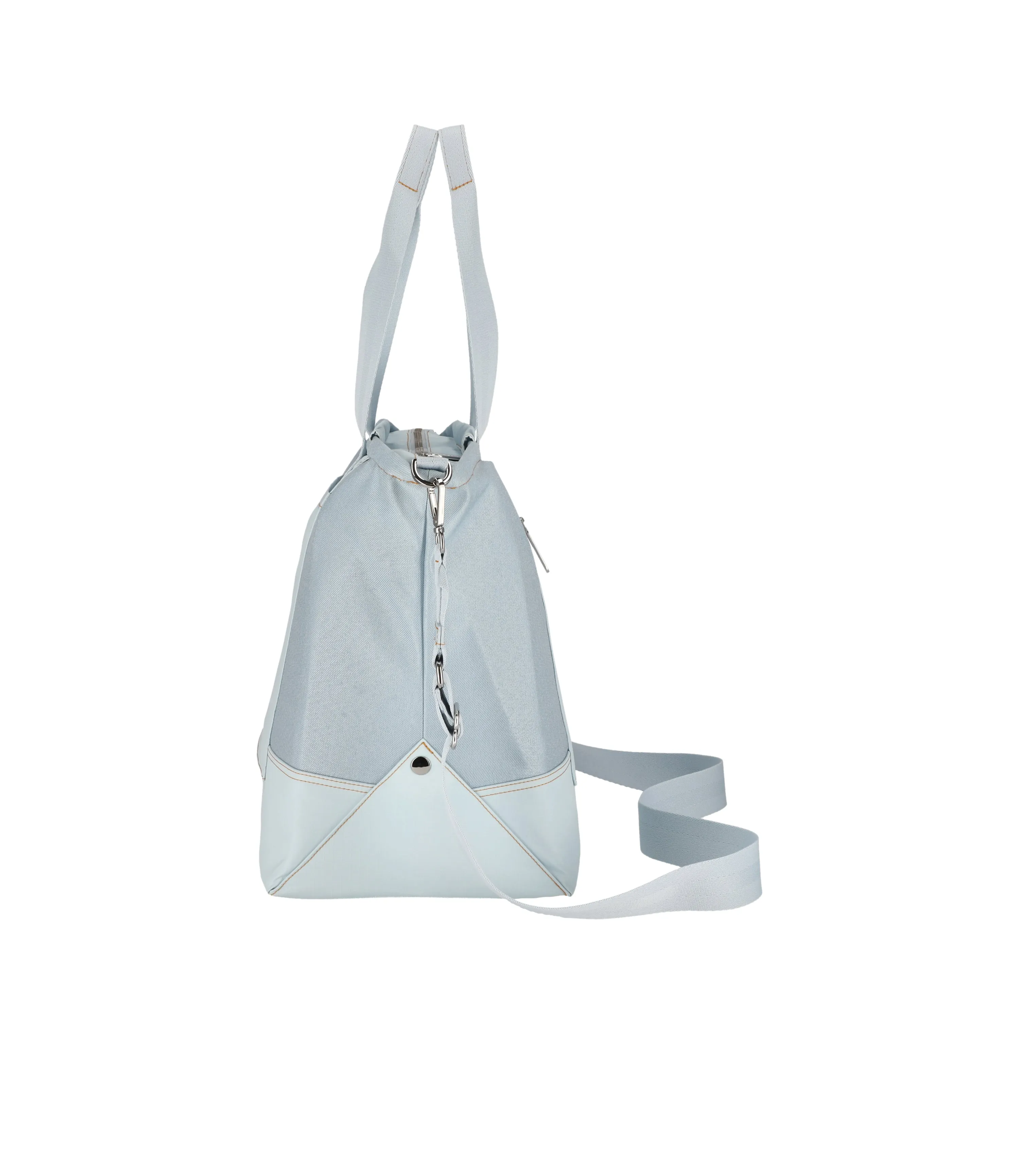 Denim East/West Tote