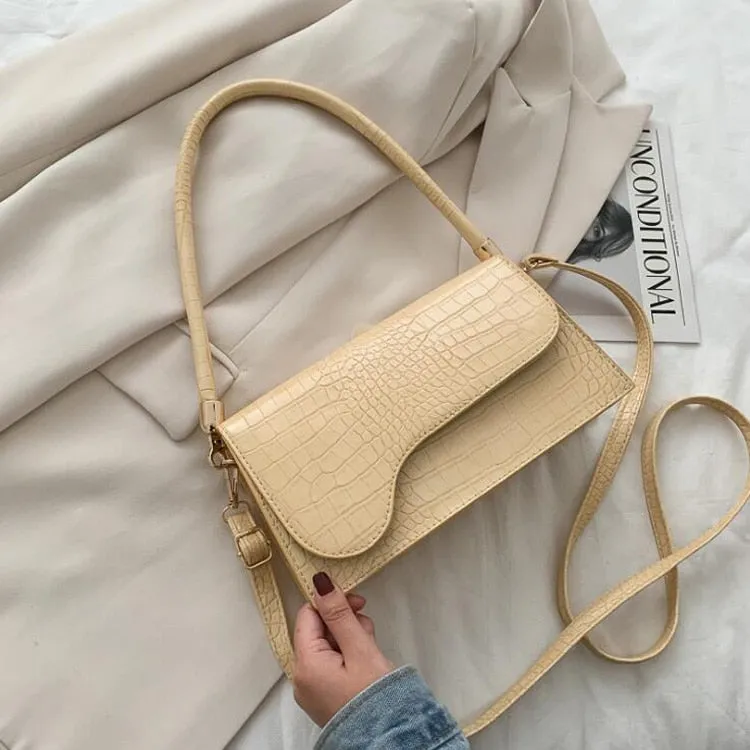 Designer Shoulder Bag Alligator Pattern Armpit Bags Crossbody