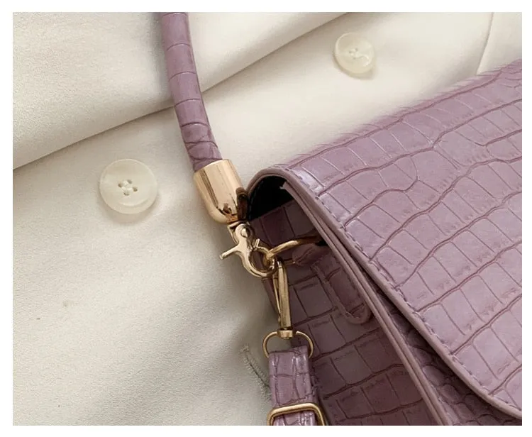 Designer Shoulder Bag Alligator Pattern Armpit Bags Crossbody