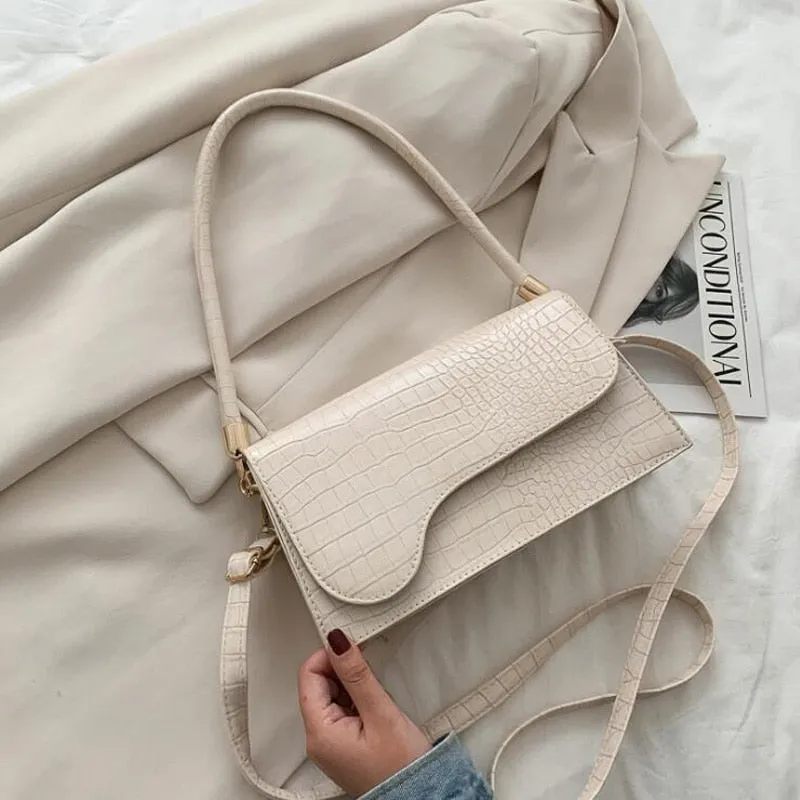 Designer Shoulder Bag Alligator Pattern Armpit Bags Crossbody