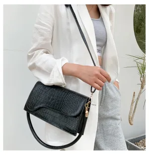 Designer Shoulder Bag Alligator Pattern Armpit Bags Crossbody