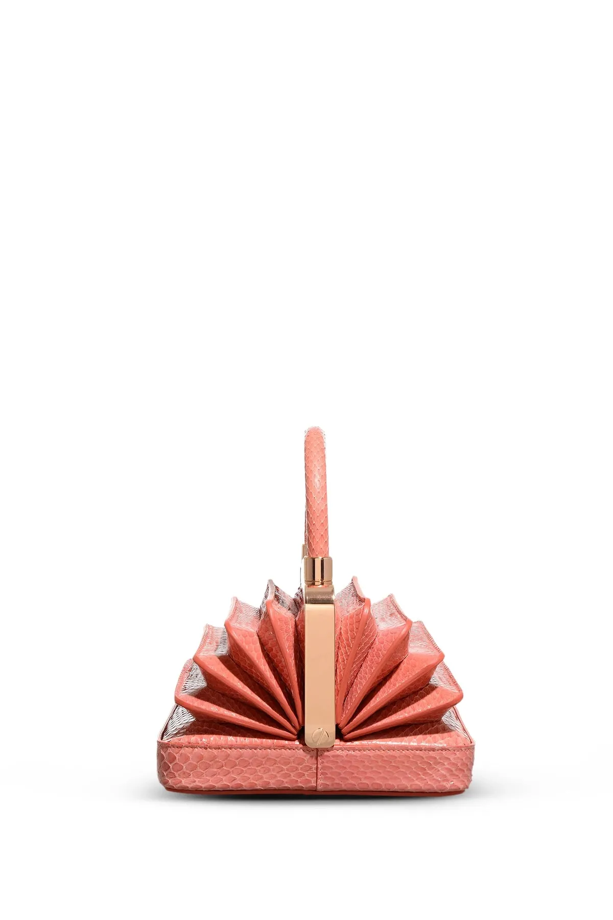 Diana Bag in Pink Snakeskin