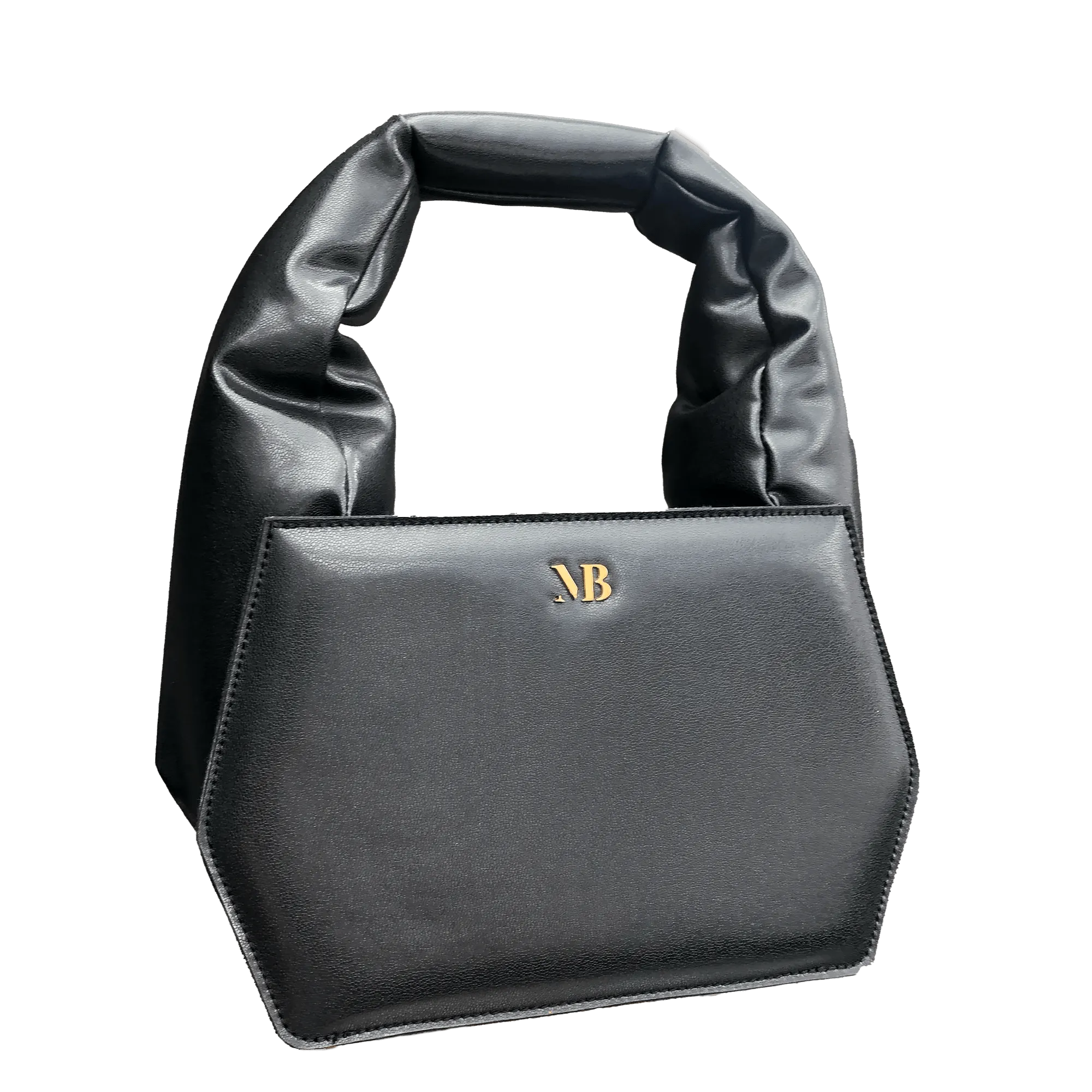 Dreamer MIRUM® Vegan Leather Geometric Handbag | Black