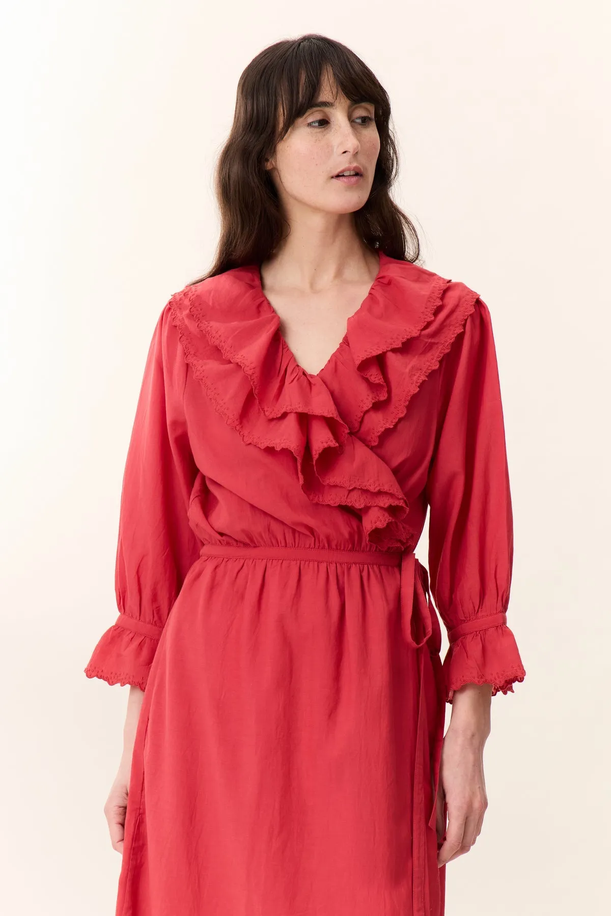 Dress Reem Tcv1 Reem Tcv1 Plain Red