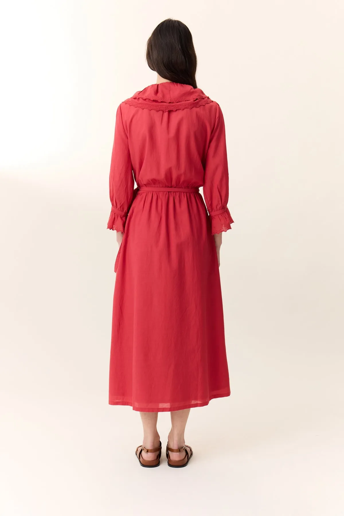 Dress Reem Tcv1 Reem Tcv1 Plain Red