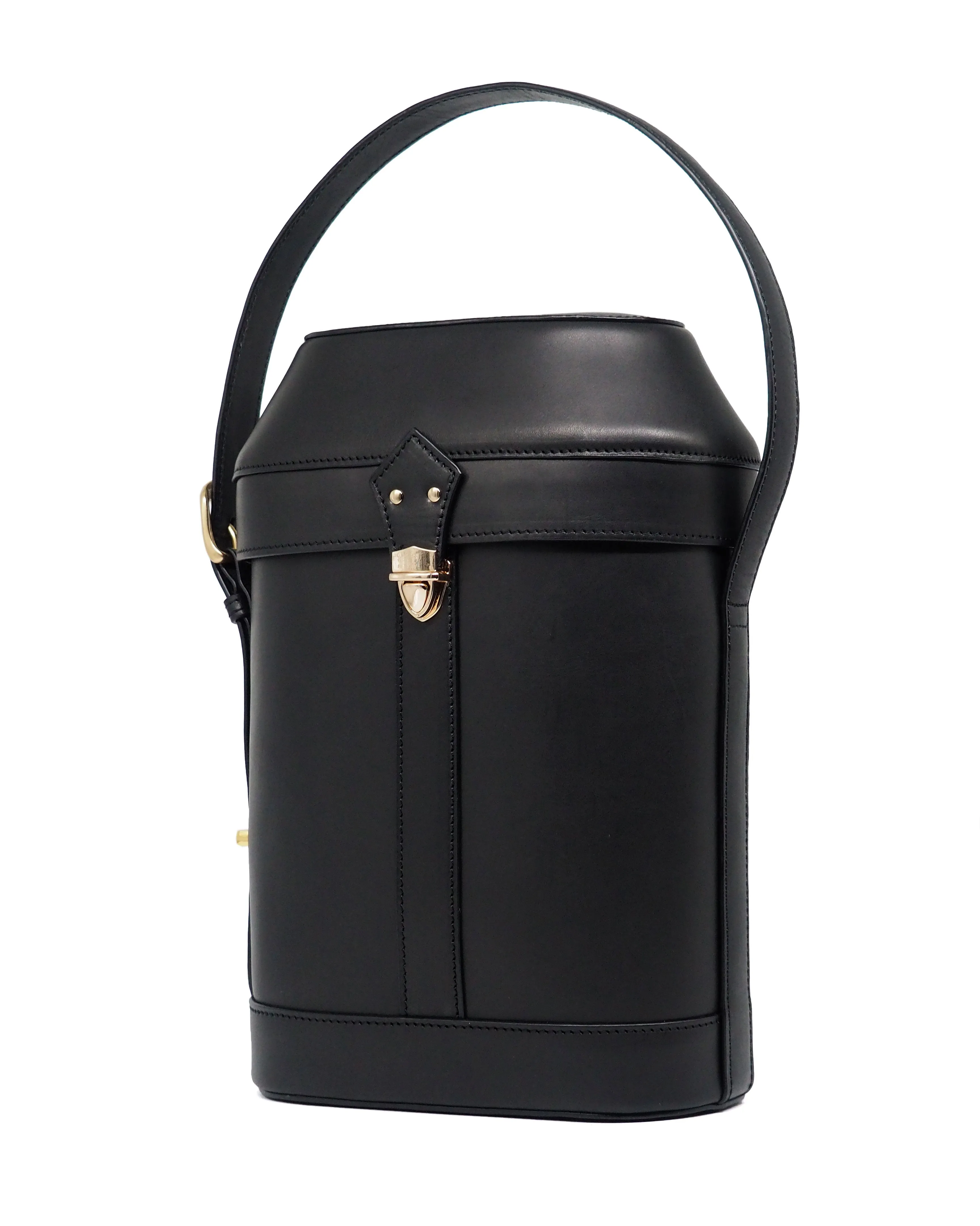 Duo Wine Carrier (Nero Lamma Belly)