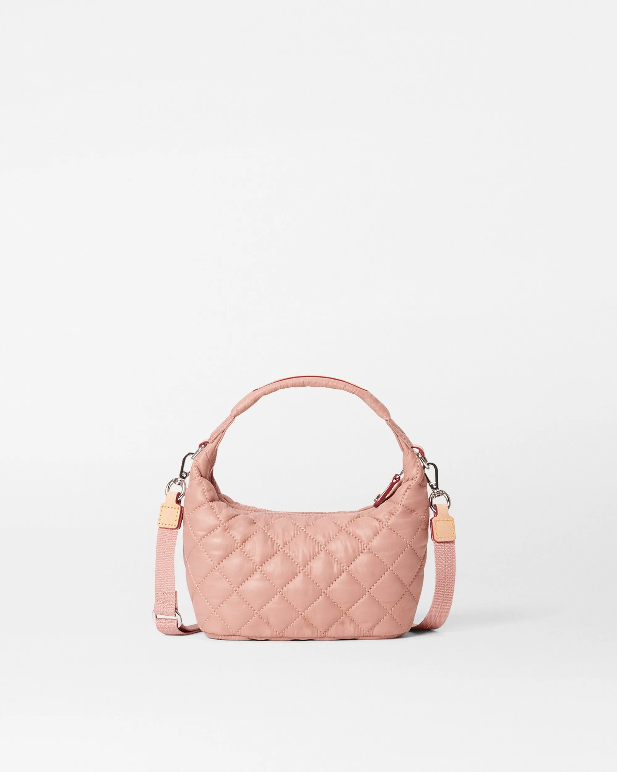 Dusty Rose Mini Metro Hobo