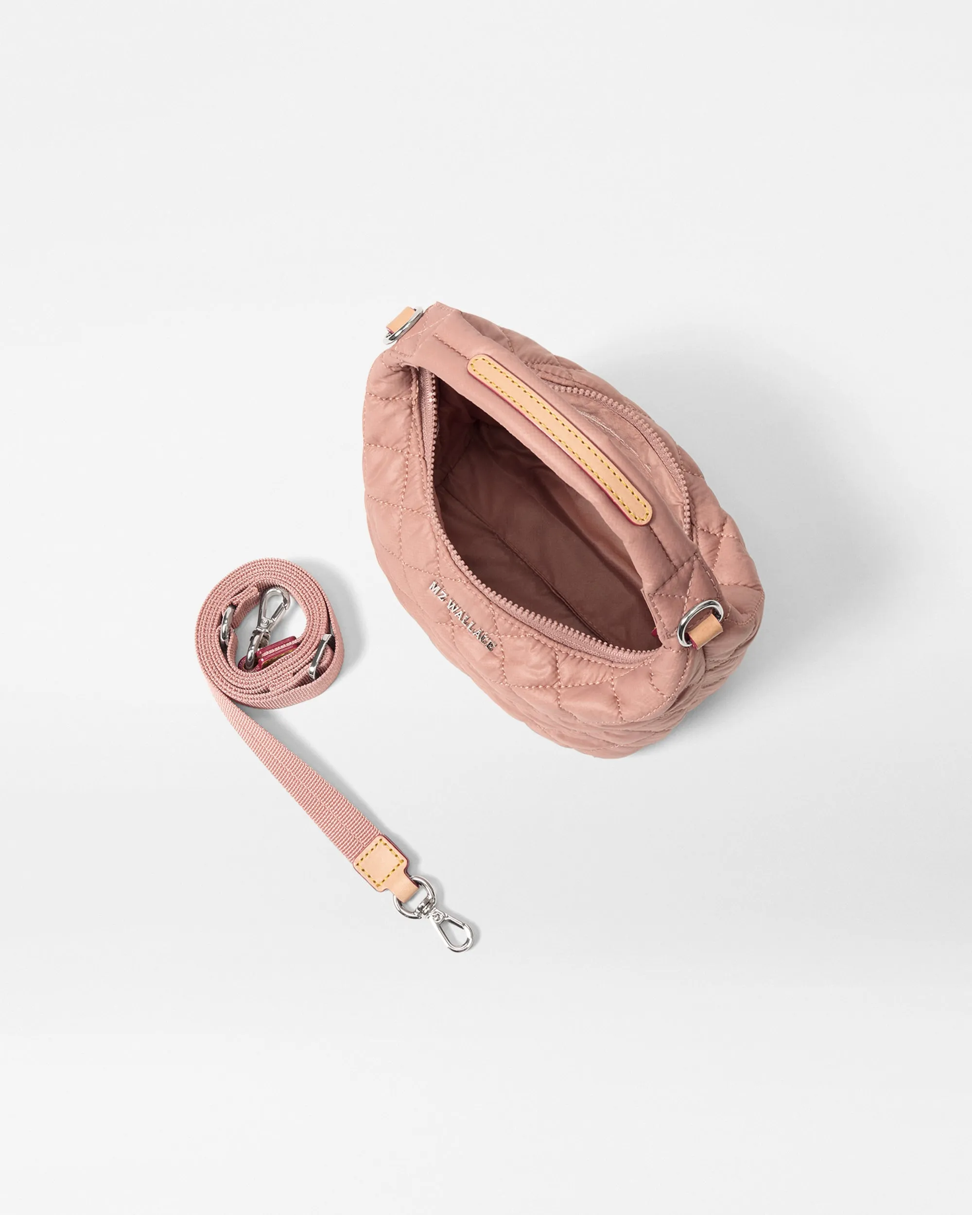 Dusty Rose Mini Metro Hobo