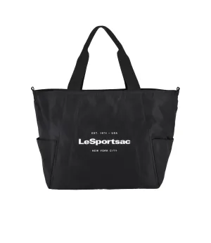East/West Reversible Pocket Tote