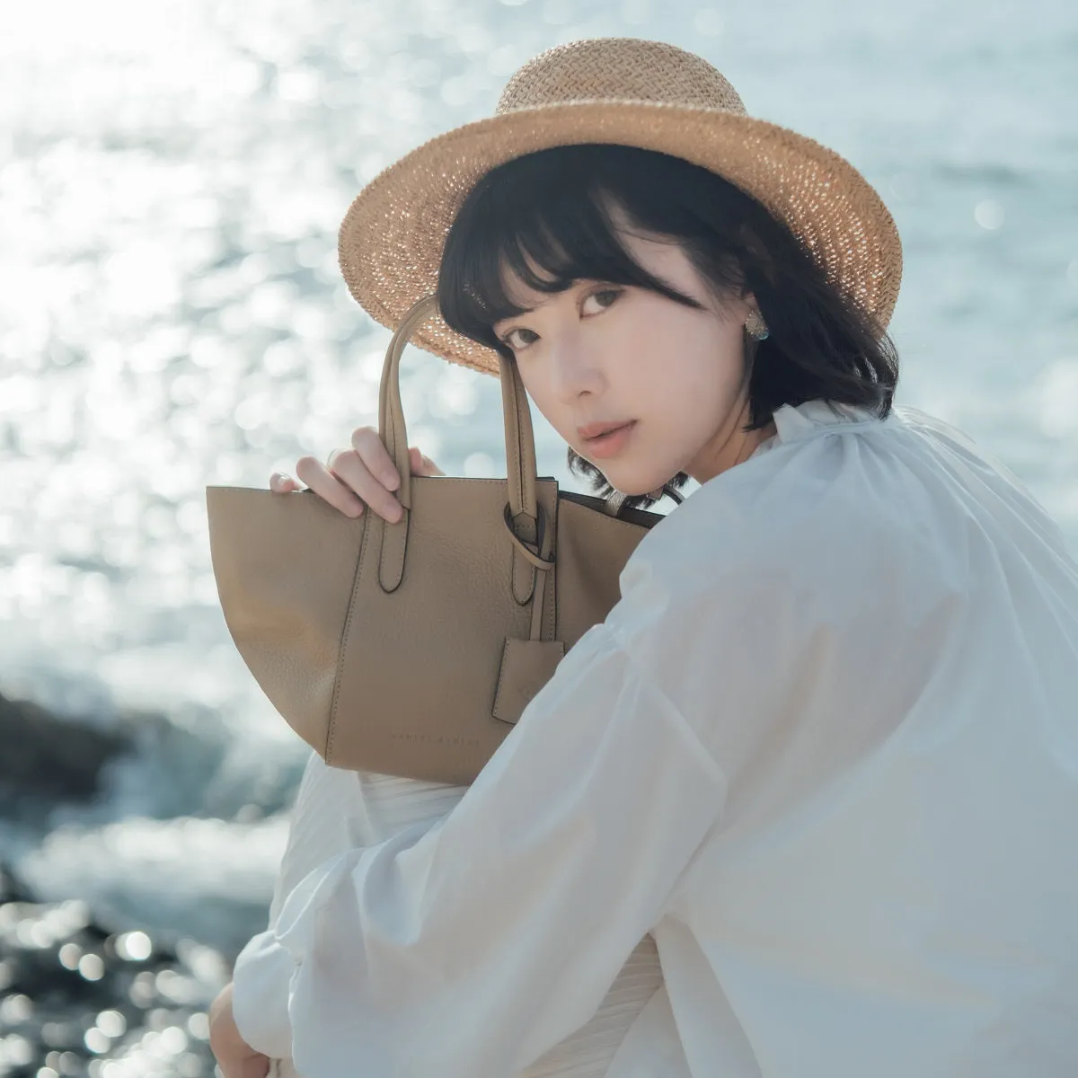 Eloise Leather Satchel