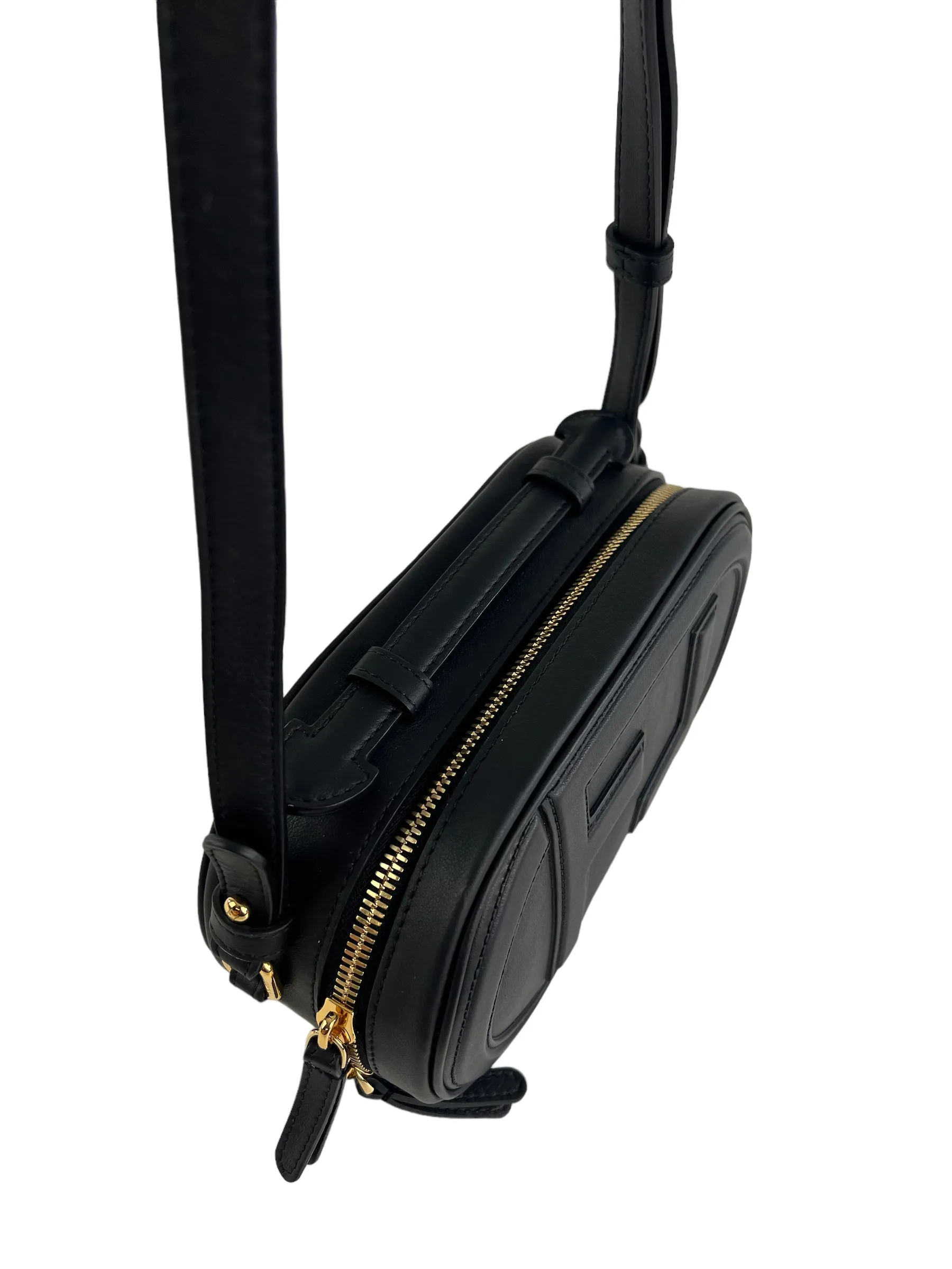 Fendi Black O'Lock Mini Camera Case Crossbody