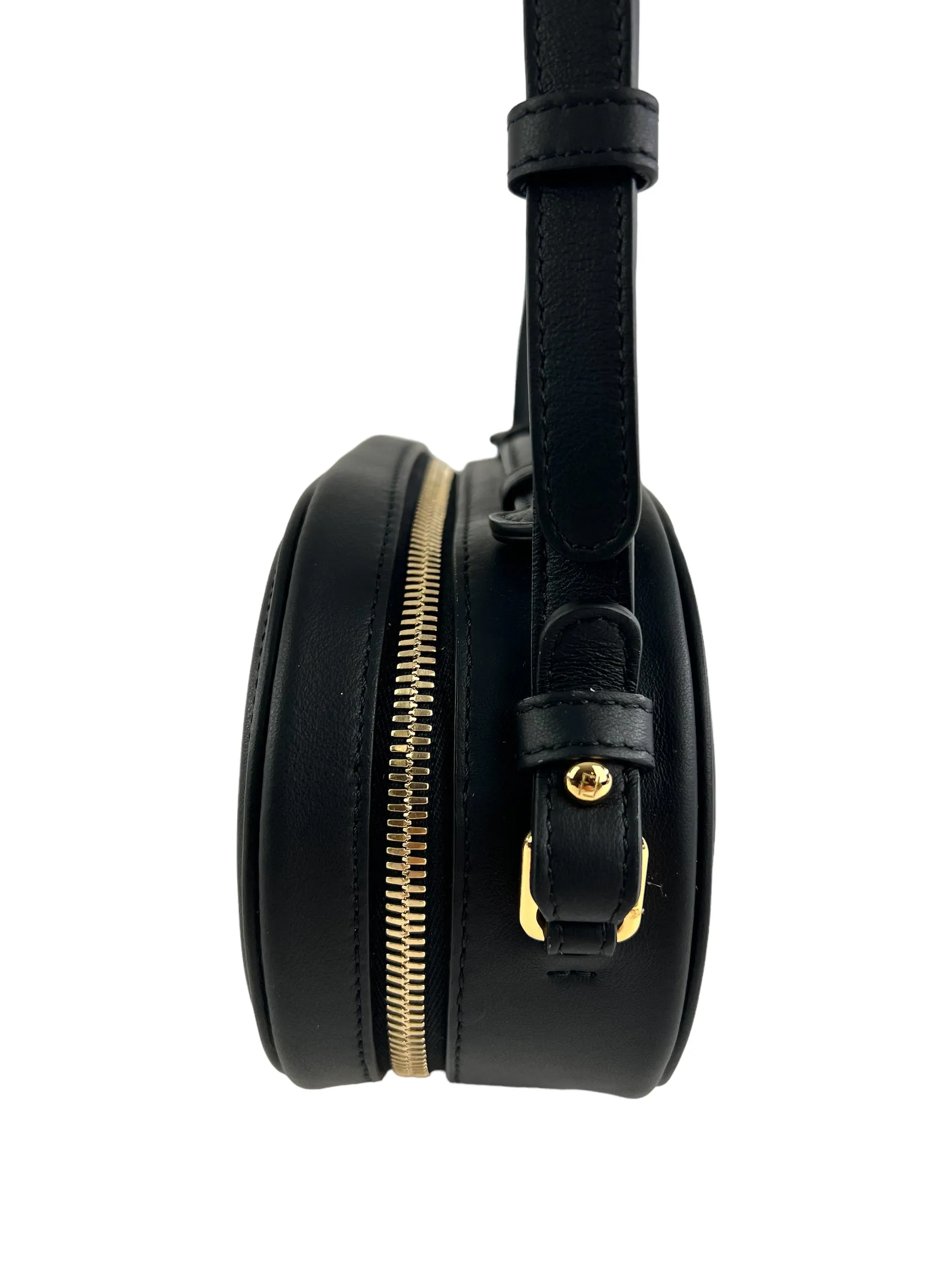 Fendi Black O'Lock Mini Camera Case Crossbody