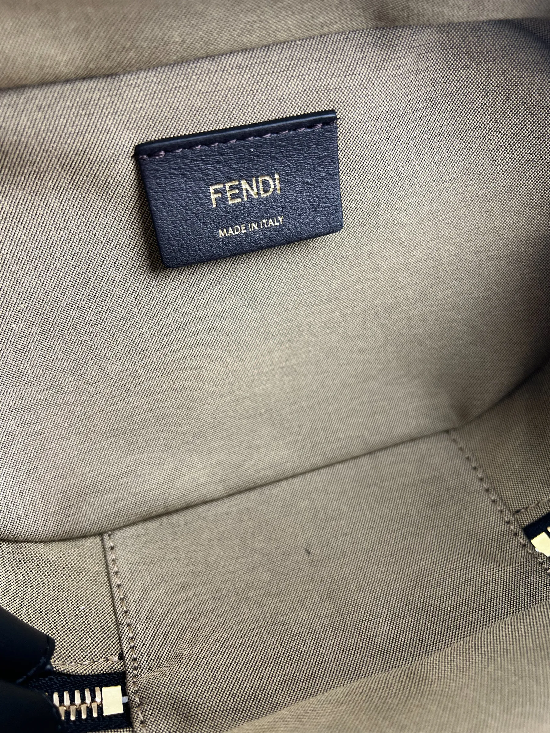 Fendi Black O'Lock Mini Camera Case Crossbody