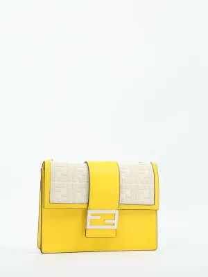 Fendi Flat Baguette Crossbody Bag